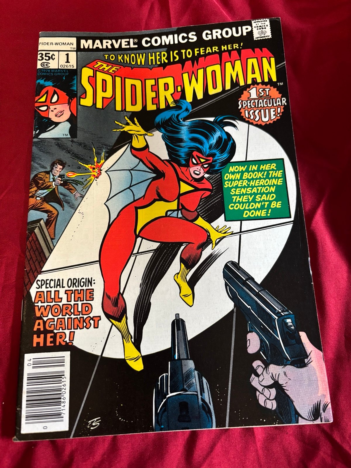 Spider-Woman #1 - A Future Uncertain! Origin Story (Marvel, 1978) - VF