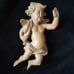 Vtg GG Lang Sel Erben Oberammergau German Hand-Carved Wooden Cherub Angel 10