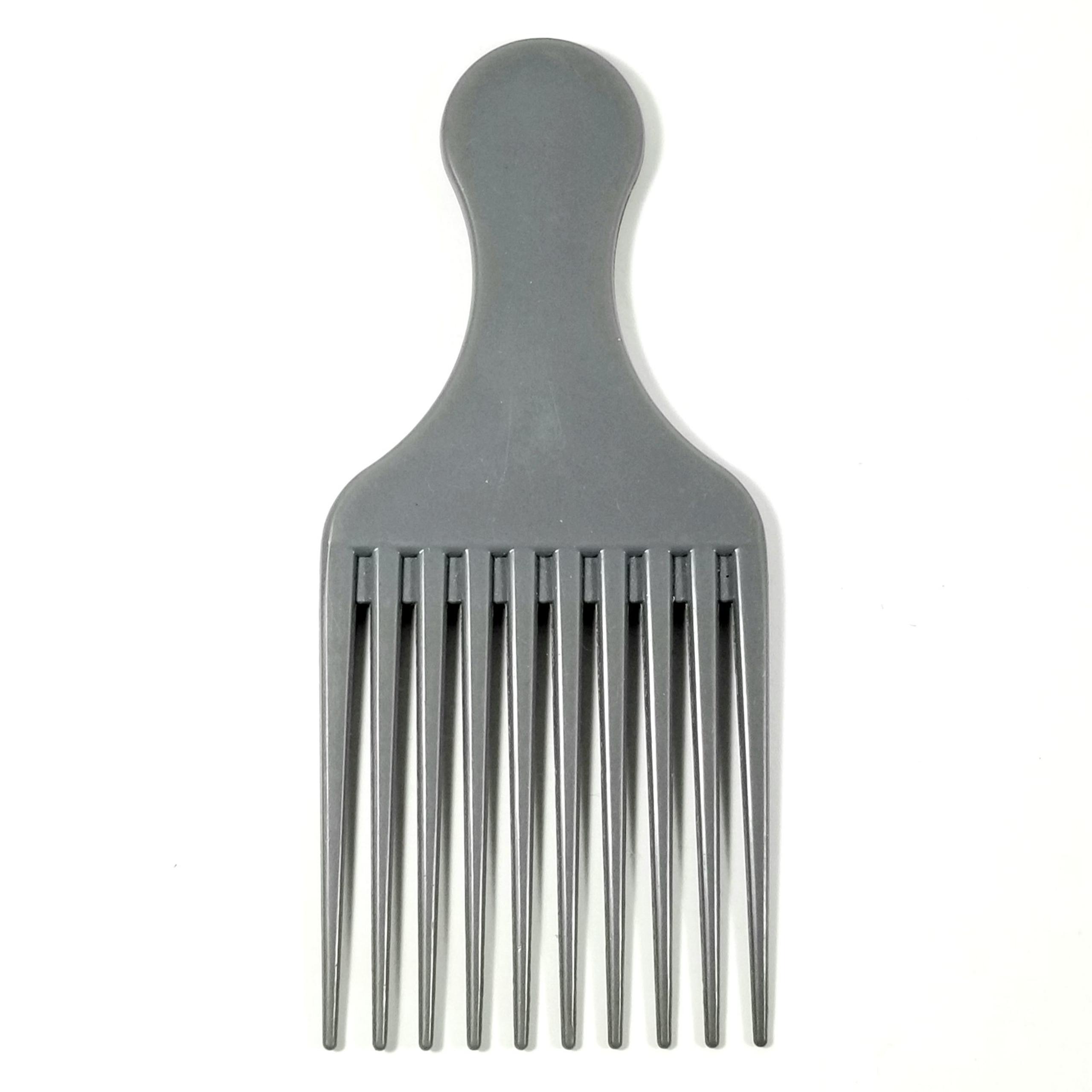 Vintage Goody Lift Comb Hair Pick with Handle Retro Hair Care 1980-90s Gray USA