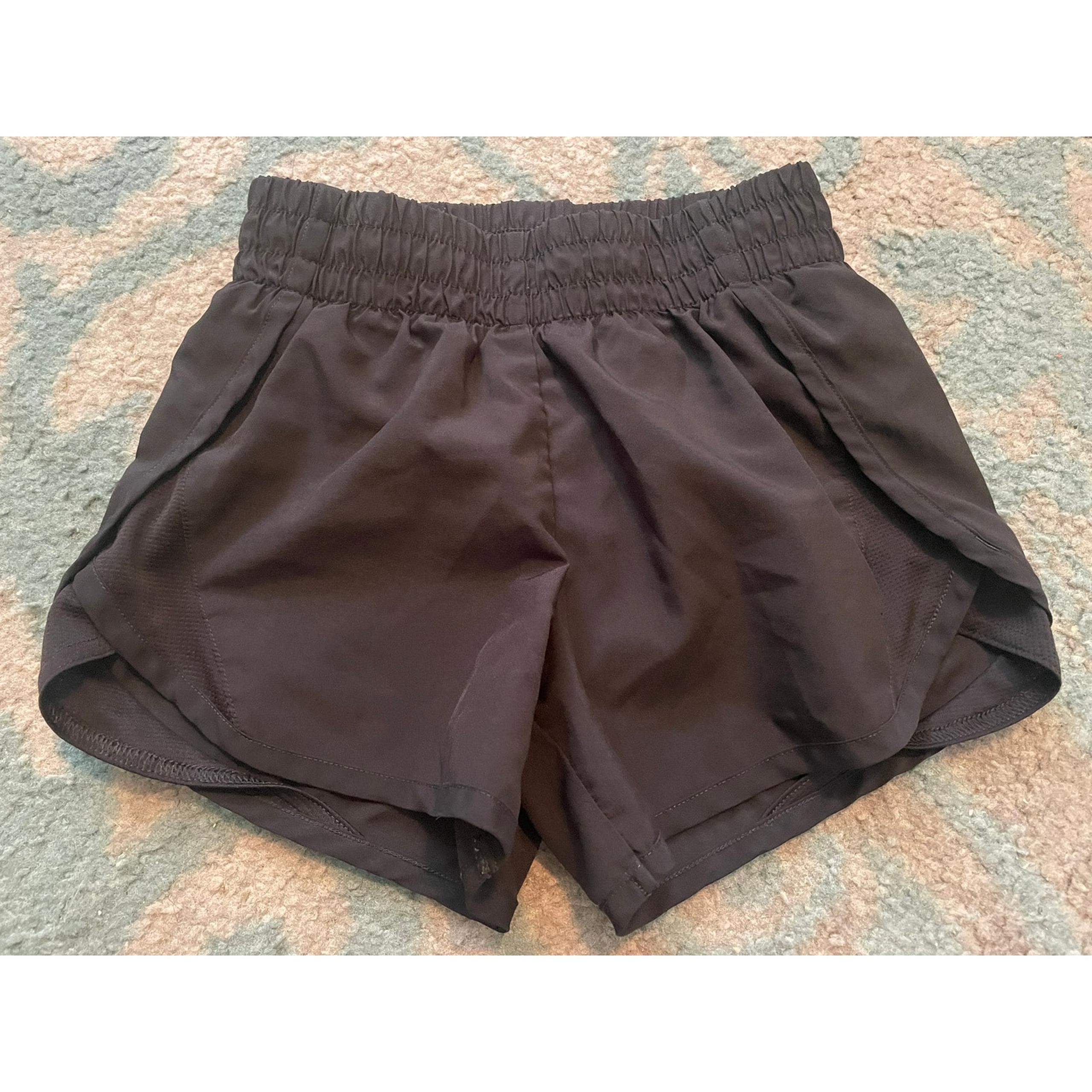 Athletic Brand Black Youth Shorts M 7/8