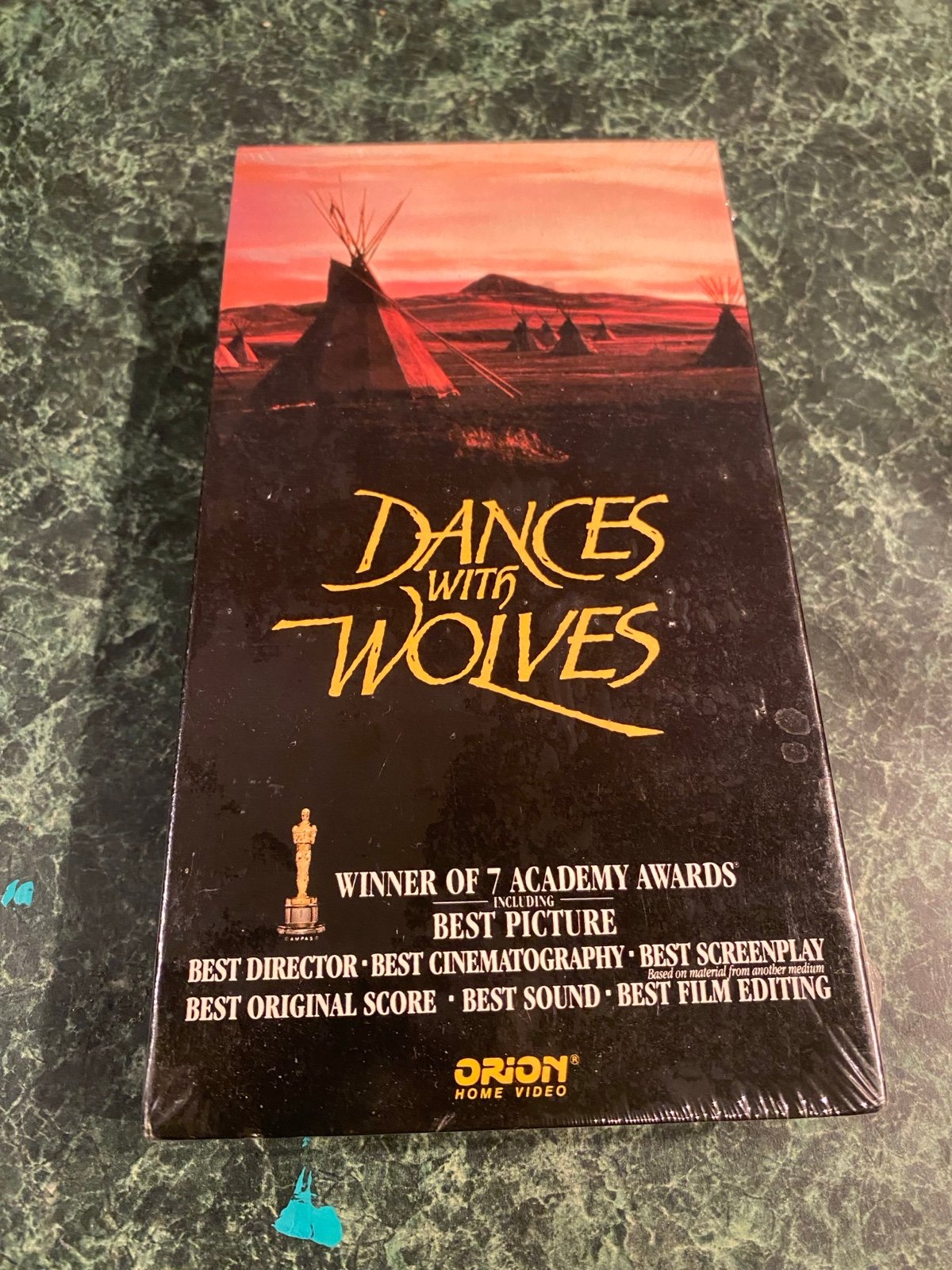 Sealed Dances With Wolves VHS