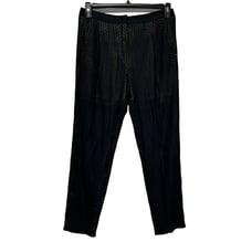 sportmax code black lace crochet layered pants US Size 8