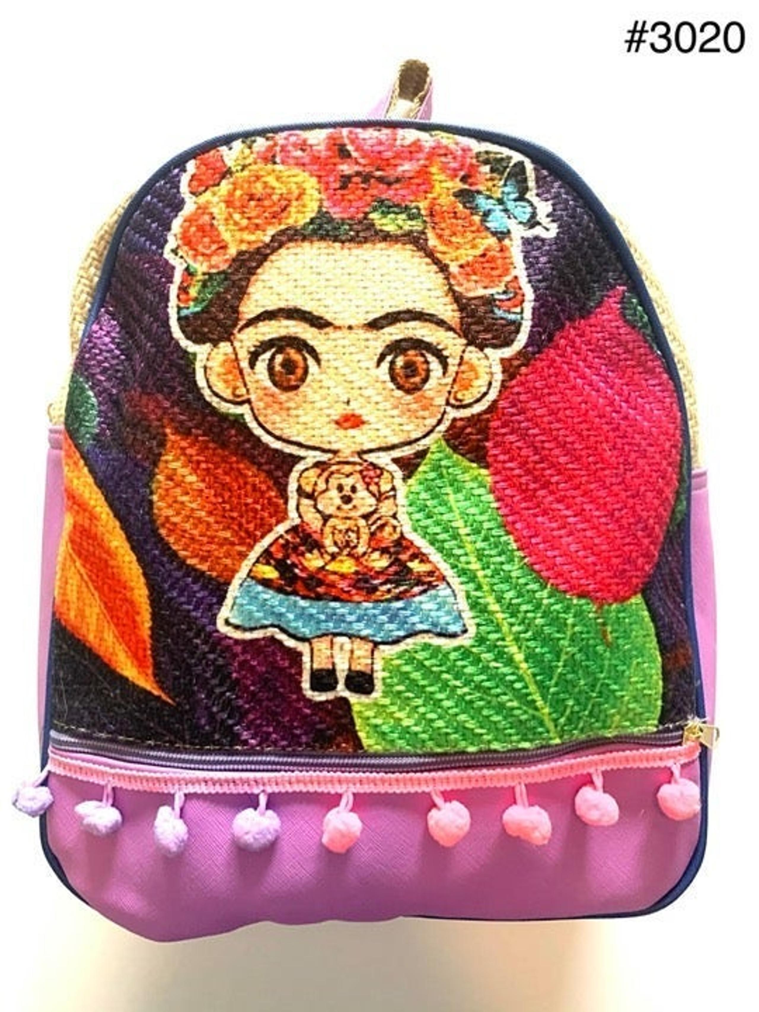 Artisan small backpack - Frida Kahlo