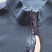 Hugo Boss Piceno Quarter Zip Henley Sweater Pullover Long Sleeve Black Men's XL