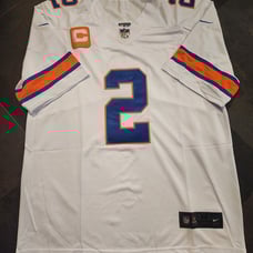 Patrick Surtain II Denver Broncos Throwback White Jersey #2 Size Large