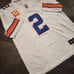 Patrick Surtain II Denver Broncos Throwback White Jersey #2 Size Large