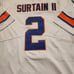 Patrick Surtain II Denver Broncos Throwback White Jersey #2 Size Large