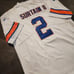 Patrick Surtain II Denver Broncos Throwback White Jersey #2 Size Large