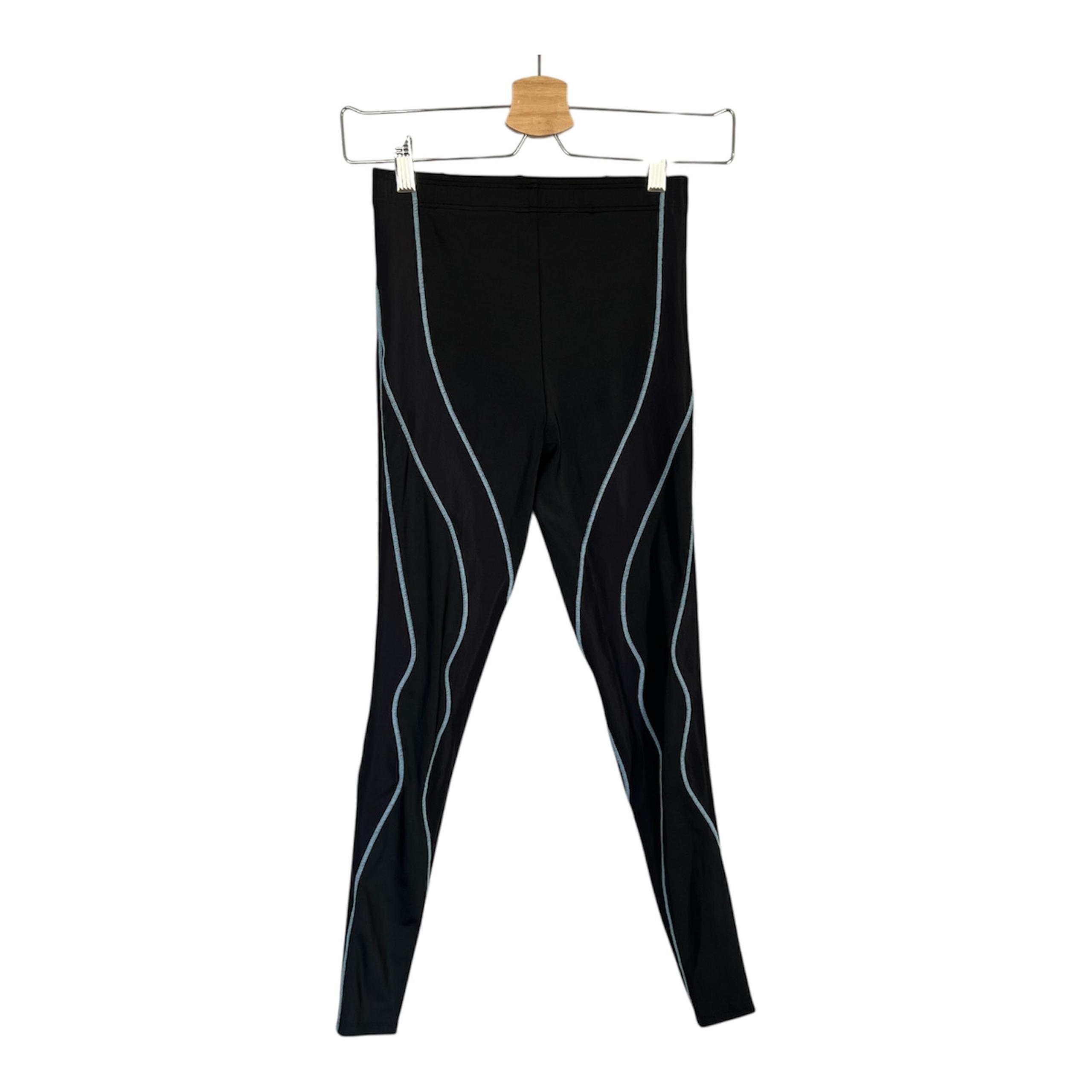 CW-X Women’s PerformX Compression Leggings Black Size M Running Jogging Tights
