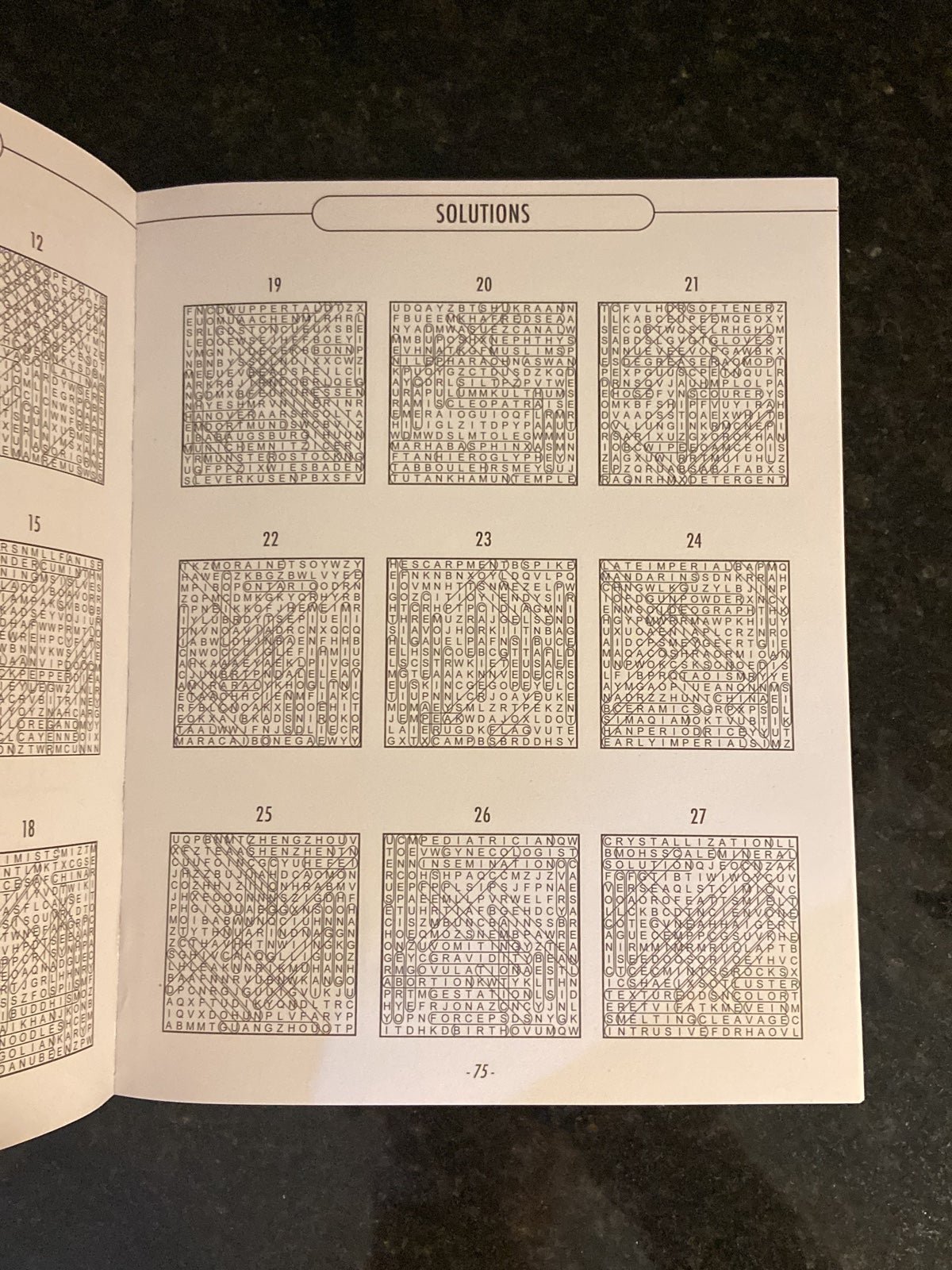 Word search Special Edition Vol. 3 - detail