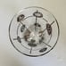 Vintage Libbey Pilsner Beer Glasses Barware 10 oz Coins Black Gold Lot of 7