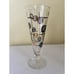 Vintage Libbey Pilsner Beer Glasses Barware 10 oz Coins Black Gold Lot of 7