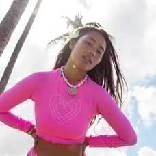 New Hurley + LOveshackfancy Rhinestone rashguard