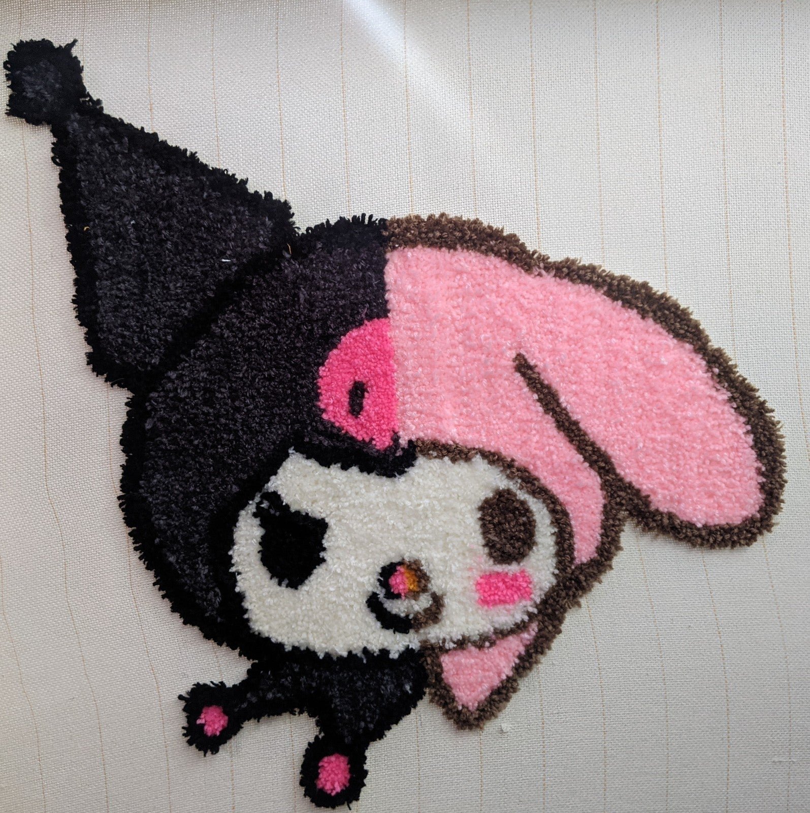 Sanrio Kuromi X My Melody custom tufted rug