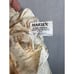 Martex Vintage Full Size Sheets & Pillowcases Polkadot & Roses Cream / Brown