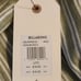 Billabong Women's New Waves Striped Woven Wide Leg Pants Size L/12 NWT
