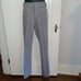 Vtg 70s brown, gray & tan patterned double knit pants