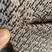 Vtg 70s brown, gray & tan patterned double knit pants