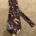 Michael Jordan Bugatchi Uomo Necktie Chicago Bulls #23 Red 100% Silk