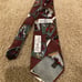 Michael Jordan Bugatchi Uomo Necktie Chicago Bulls #23 Red 100% Silk