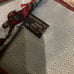 Michael Jordan Bugatchi Uomo Necktie Chicago Bulls #23 Red 100% Silk
