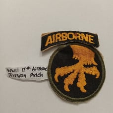 US Army WW2 17th Airborne Division Patch