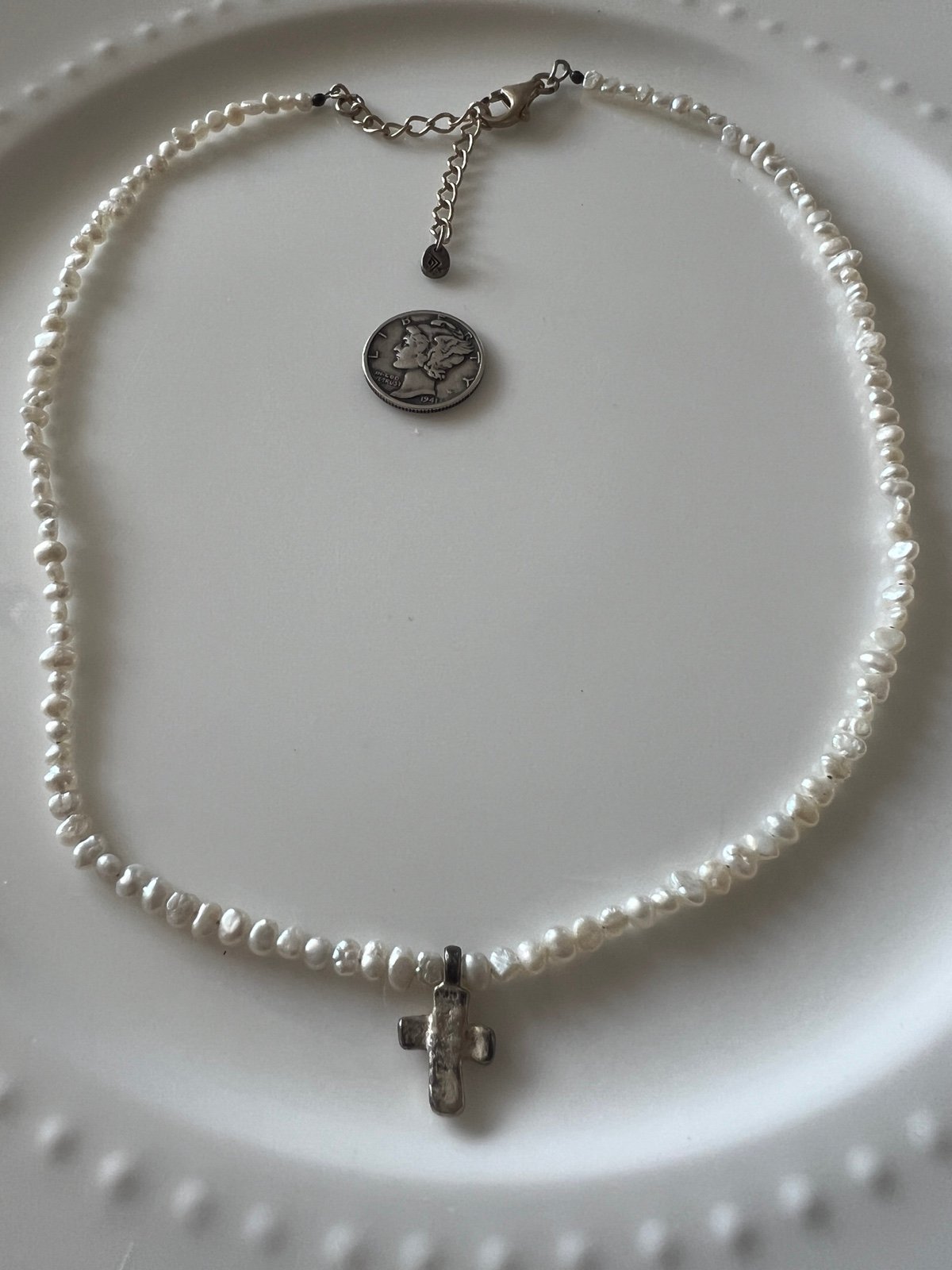 Silpada Sterling Pearl Necklace
