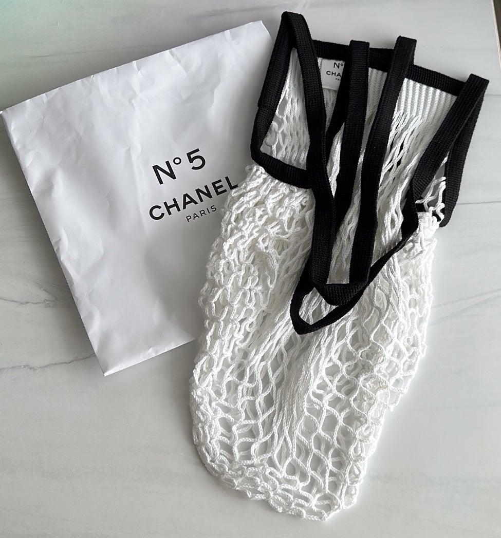 CHANEL Factory 5 Net/Mesh selling Bag Limited Edition