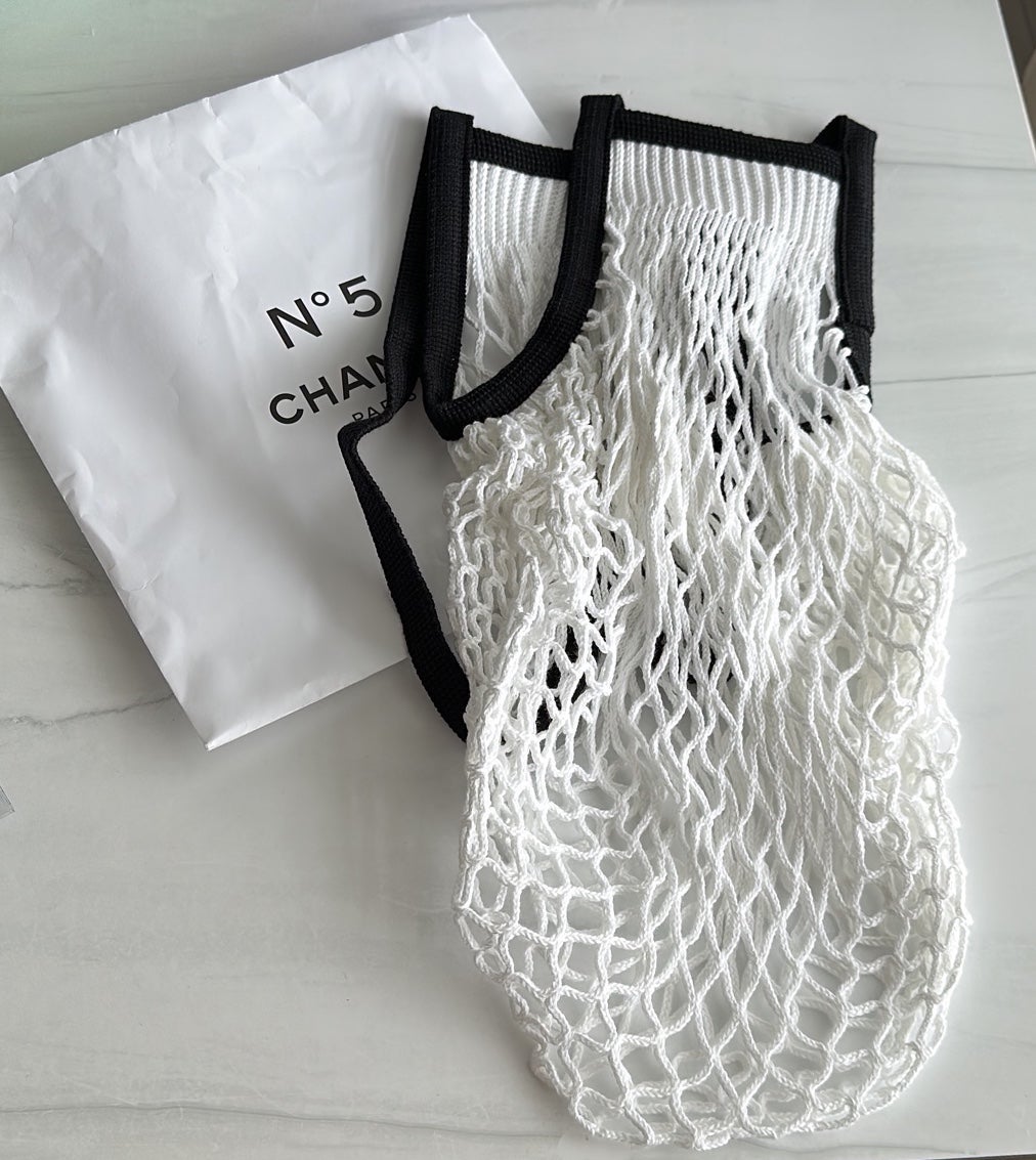CHANEL Factory 5 Net/Mesh selling Bag Limited Edition