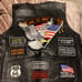 Diamond plate - Buffalo leather biker vest