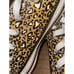 Converse Sneakers Leopard CTAS OX Club Gold Egret Size 6 Black Gold Suede New