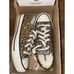 Converse Sneakers Leopard CTAS OX Club Gold Egret Size 6 Black Gold Suede New