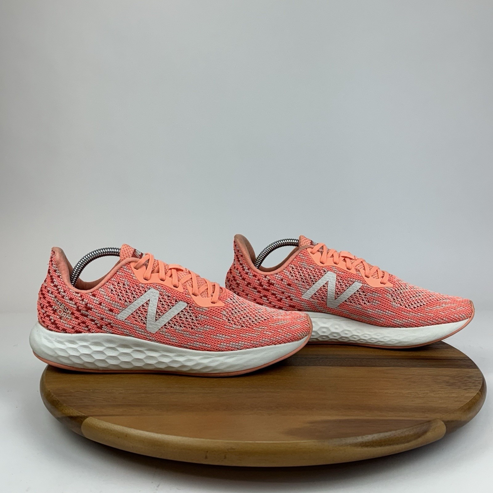 Womens New Balance Fresh Foam Rise V2 Orange Running Sneakers Shoes Size 11 B