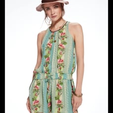 Scotch & soda Madison scotch poolside Hawaiian romper sz xl