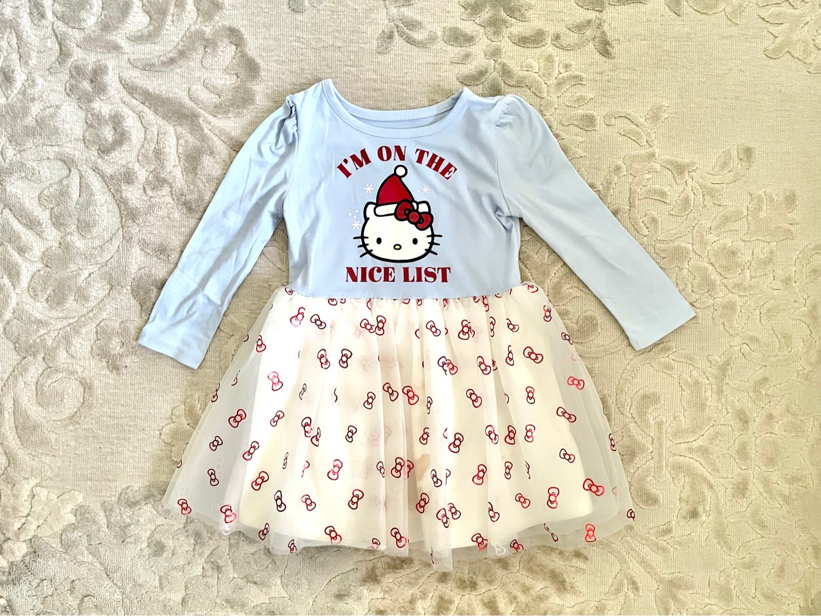 Hello Kitty Christmas Glitter Dress