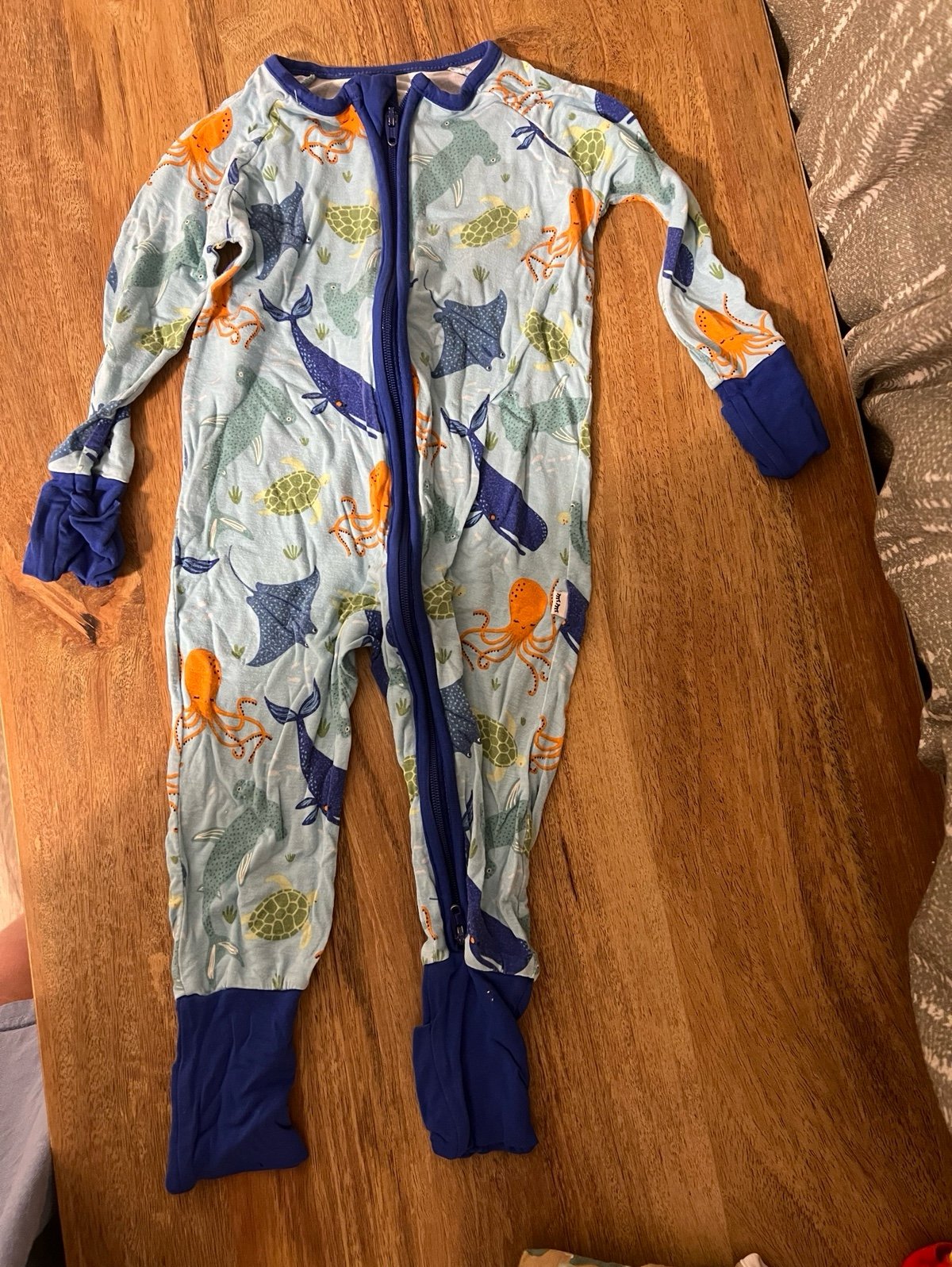 Little sleepies marine life zippy