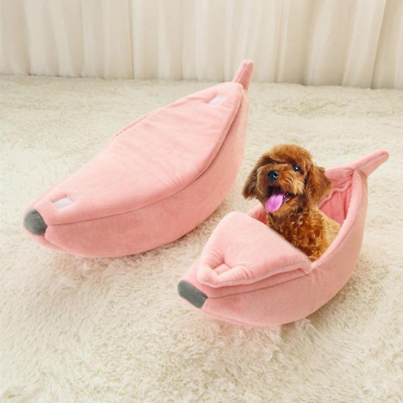 Banana bed plush soft anti anxiety