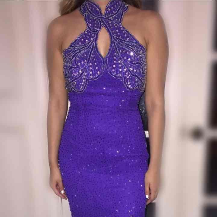 Purple Vintage Dress