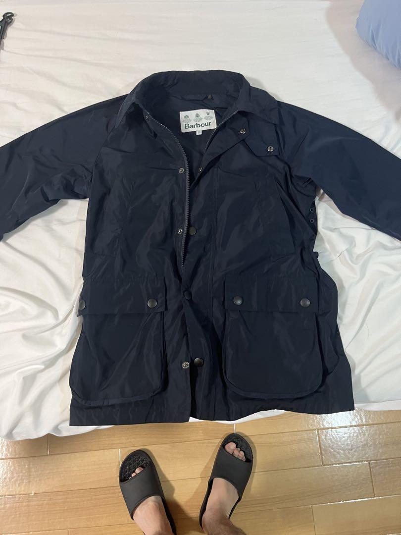 Barbour Nylon Navy Jacket Size 36