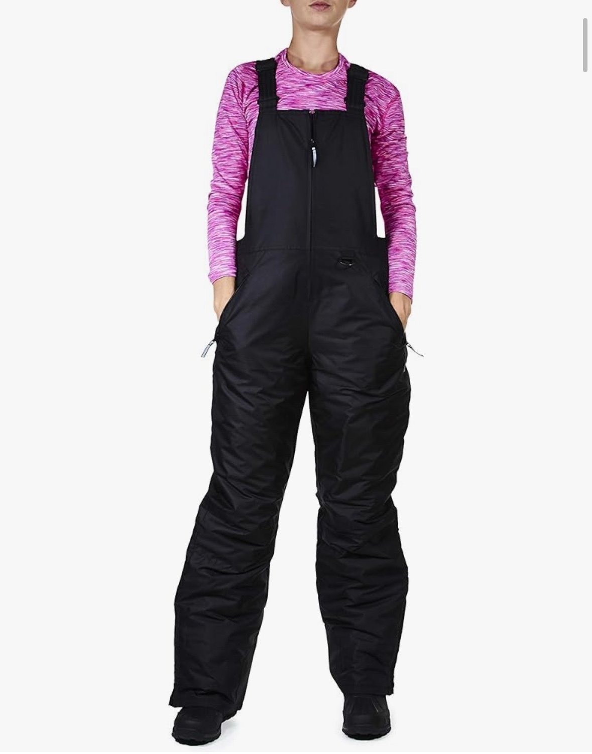 Arctic Quest Women Ski Snow Bibs Pants Size S