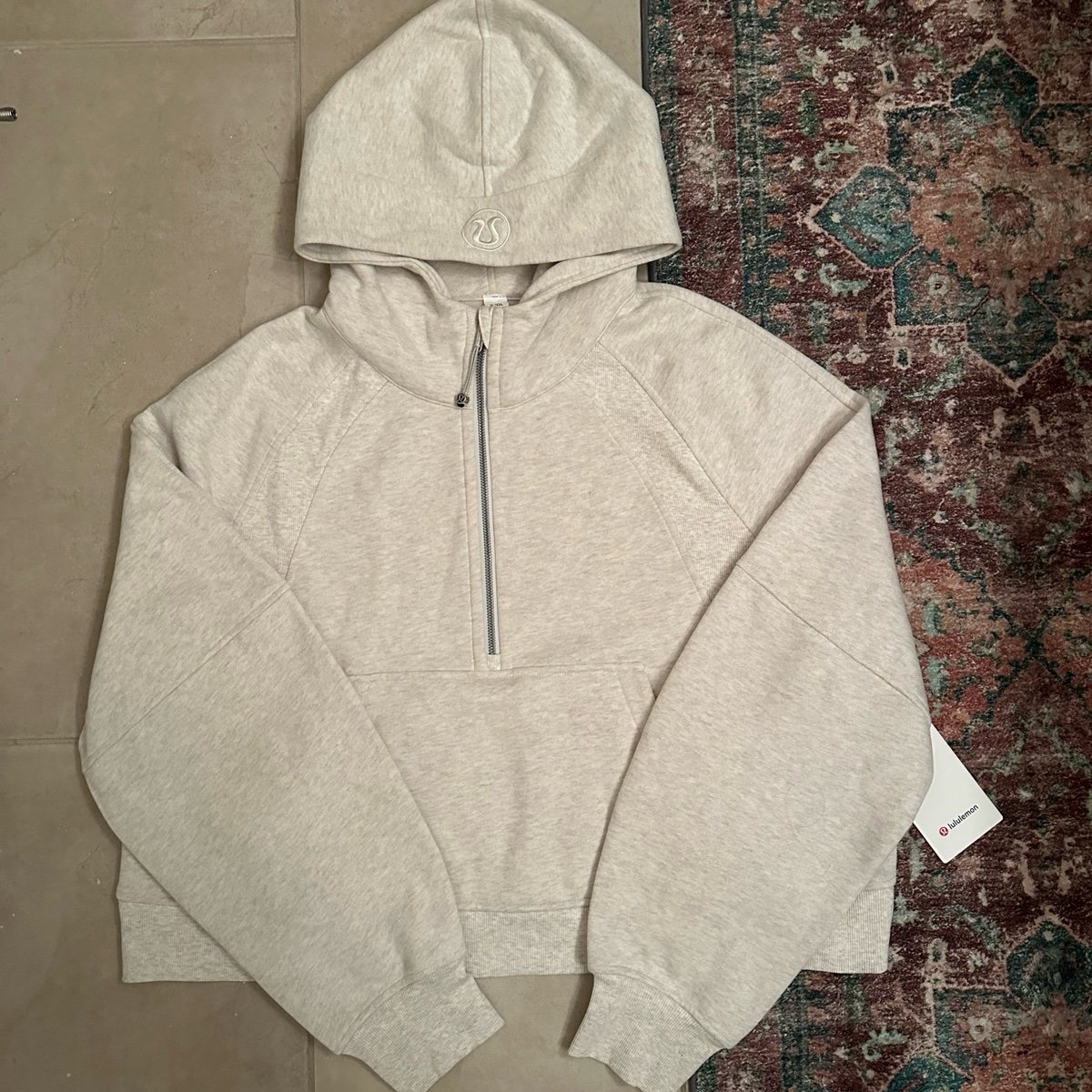 NWT Lululemon Scuba Oversized Half-Zip Hoodie