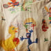 Vintage Sesame Street Curtains & Bed Sheet Set X2 JcPenny
