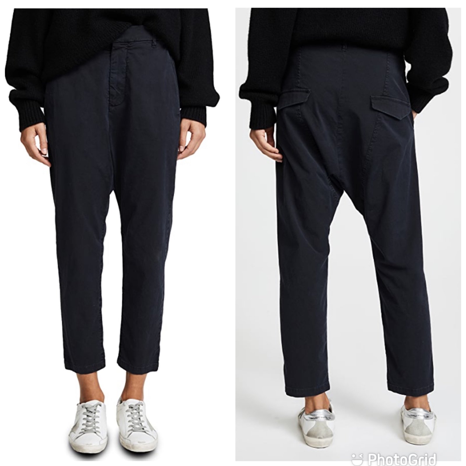 Nili Lotan Paris Pants Dark Navy Trousers Size 0