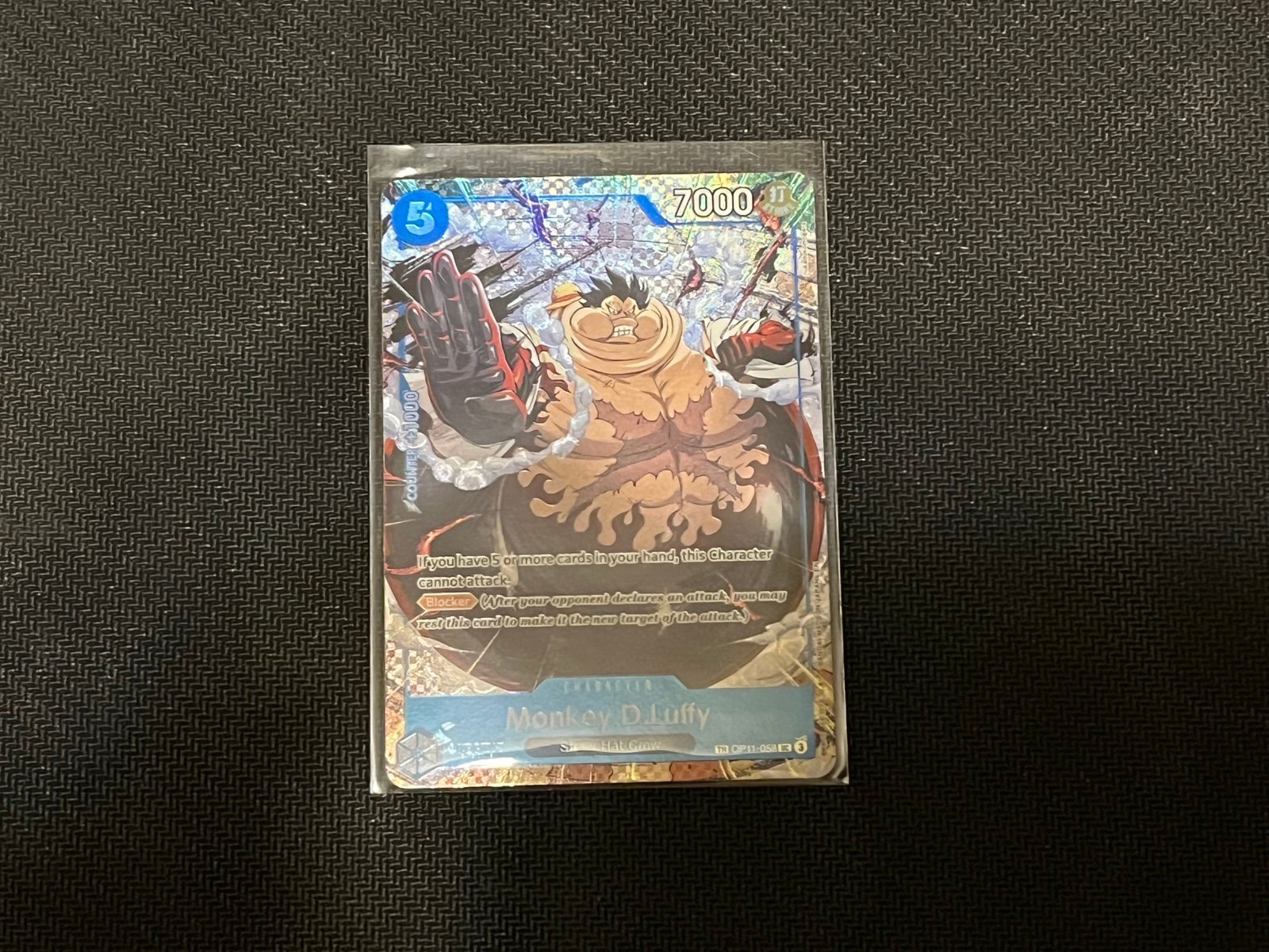 One Piece TCG Treasure Rare TR Luffy OP-13