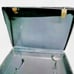 Vintage Samsonite Hard Shell Briefcase Gray 17”x12”x5” No Keys/ W Strap Divider