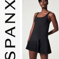 SPANX YES pleat dress- NWT size M