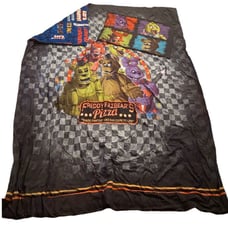 FNAF Five Nights at Freddys Reversible Comforter & Pillowcase Set RARE