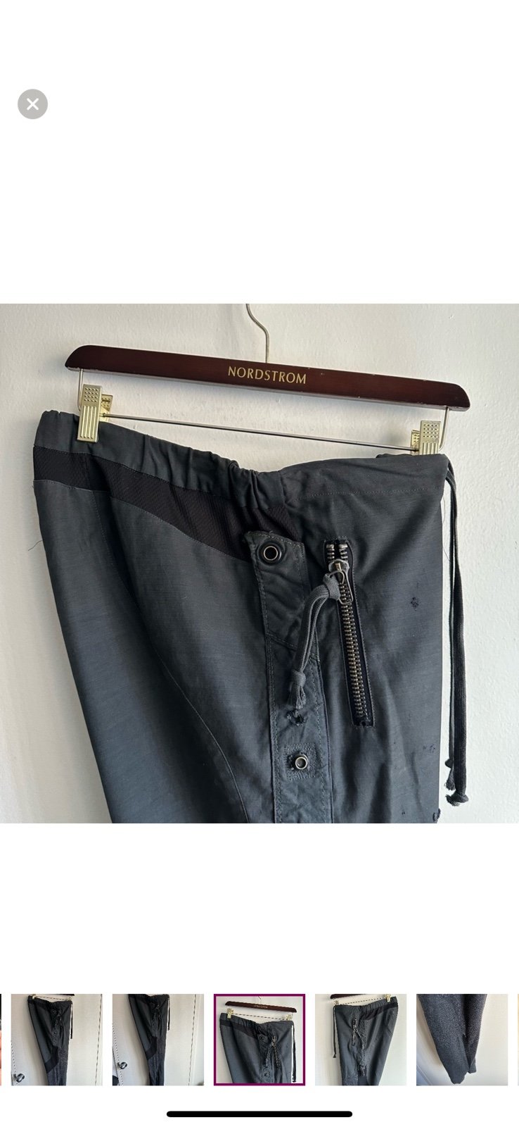 Greg Lauren ダークグレー アーミーテントパンツ サイズ1 Greg Lauren Tent / Fleece Zipper Lounge Pant - Army – Kith