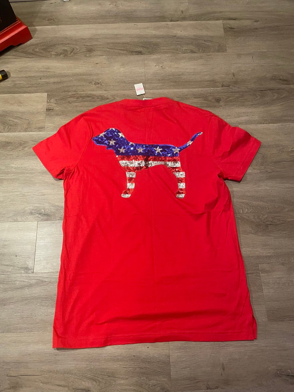 Victoria Secret Pink Bling Campus Shirt