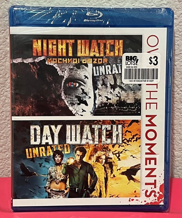 Night Watch (2004) / Day Watch (2006) Own The Moments Double Feature Blu-ray New